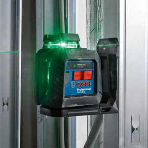 Nível Laser Verde de Linhas Cruzadas 10m Bosch - GLL 2-20G