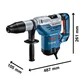 Martelo Perfurador Rompedor Bosch GBH-5-40DCE 8,8J