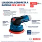 Lixadeira Roto-Orbital à Bateria 12v GEX12V-125, Sem Bateria Bosch
