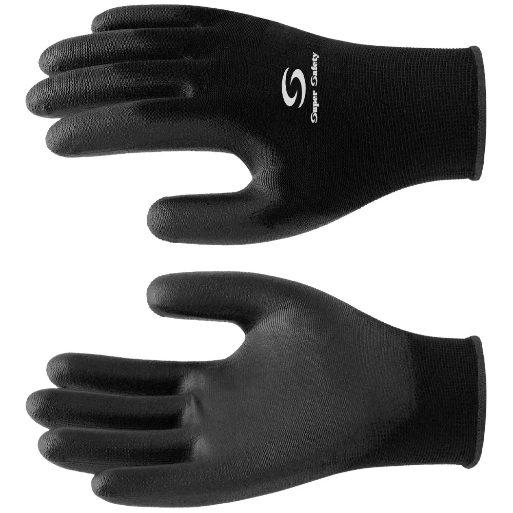 Luva Malha Multitato Preta 07 P Super Safety CA32034