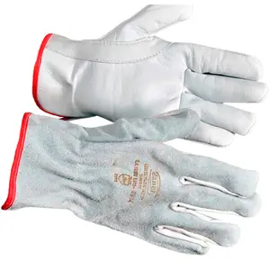 Luva Vaqueta Petroleira Dorso Raspa VR-28CR CA16072 Zanel