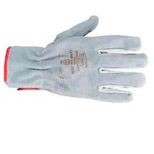 Luva Vaqueta Petroleira Dorso Raspa VR-28CR CA16072 Zanel