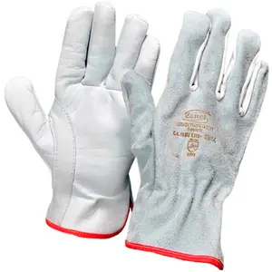 Luva Vaqueta Petroleira Dorso Raspa VR-28CR CA16072 Zanel