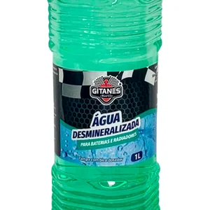 Água Desmineralizada 1 Litro Bateria Gitanes