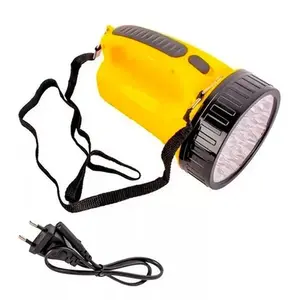 Lanterna Holofote Recarregável 19 LEDs Cazarini 1706