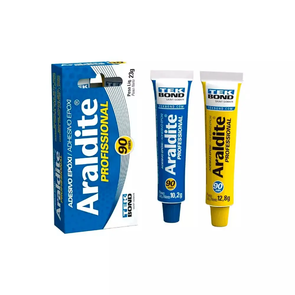 Cola Araldite 90M/24H Profissional 23g Tekbond