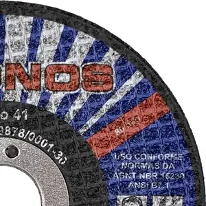 Disco de Corte em Aço 4.1/2" (115mm) Kronos DCA 22, Furo de 7/8"