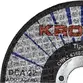 Disco de Corte em Aço 4.1/2" (115mm) Kronos DCA 22, Furo de 7/8"