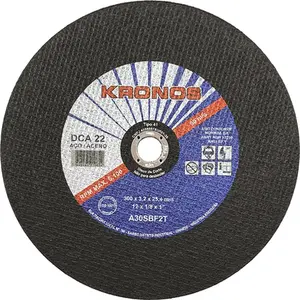 Disco de Corte em Aço 12" (300mm) Kronos DCA 22, Furo de 1"