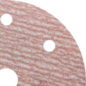 Disco de Lixa Com Velcro 6" Grão 220 A275 Com Furo Norton