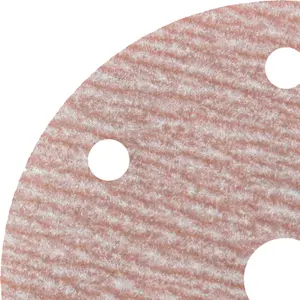 Disco de Lixa Com Velcro 6" Grão 220 A275 Com Furo Norton