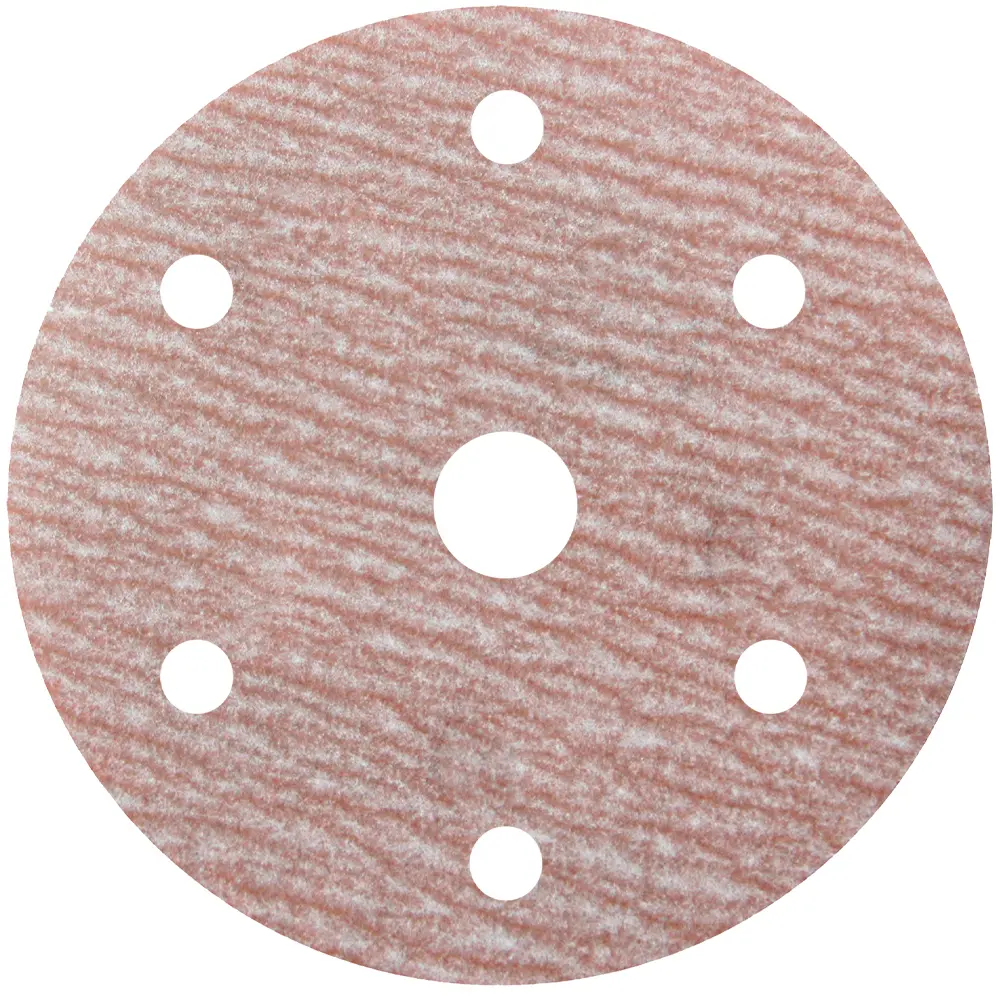 Disco de Lixa Com Velcro 6" Grão 220 A275 Com Furo Norton