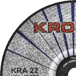 Disco de Desbaste em Aço 9" (230mm) Kronos KRA 22, Furo de 7/8"