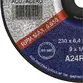 Disco de Desbaste em Aço 9" (230mm) Kronos KRA 22, Furo de 7/8"