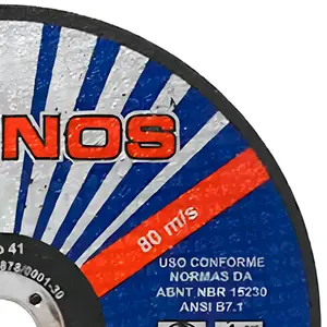 Disco de Corte em Aço 7" (180mm) Kronos DCA 22, Furo de 7/8"