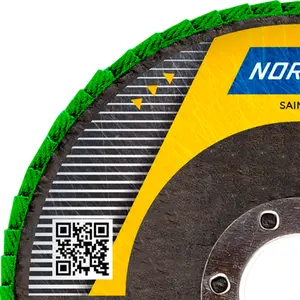 Disco Flap 4.1/2" x 7/8" Grão 80 Standard Norton