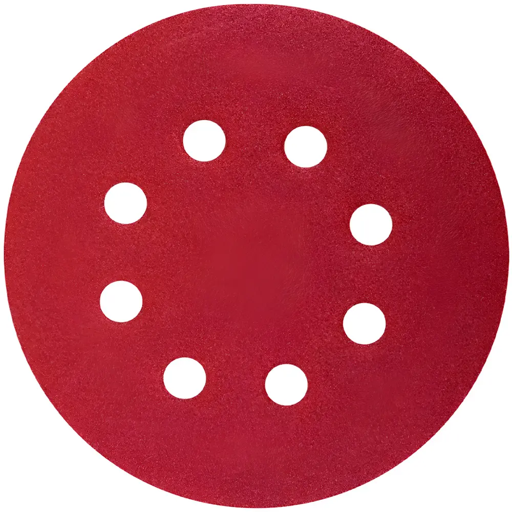 Disco de Lixa 125mm Saitac Com Velcro Grão 600 OX-AL 8F