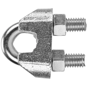 Clips Para Cabo de Aço Tradicional 3/8" Fischer