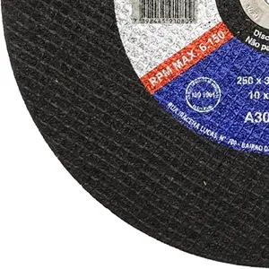 Disco de Corte em Aço 10" (250mm) Kronos DCA 22, Furo de 5/8"