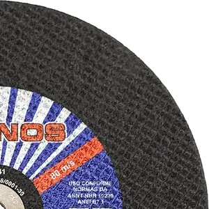 Disco de Corte em Aço 10" (250mm) Kronos DCA 22, Furo de 5/8"