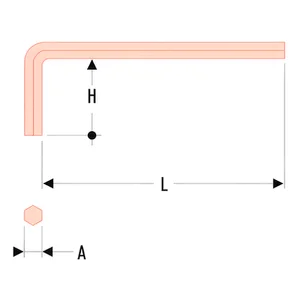 Chave Allen 05mm 82H.5 Facom