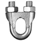 Clips Para Cabo de Aço Galvanizado Leve 5/16" Pol.
