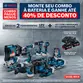 Combo Pague Menos Bosch - 2 Ferramentas, 2 Baterias 18v e 1 Carregador