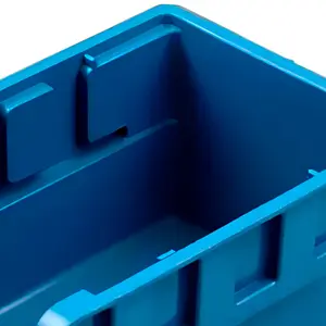 Caixa Plástica Azul Marcon Bin Nº 5 – Organização Industrial Resistente