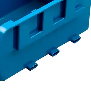 Caixa Plástica Azul Marcon Bin Nº 5 – Organização Industrial Resistente