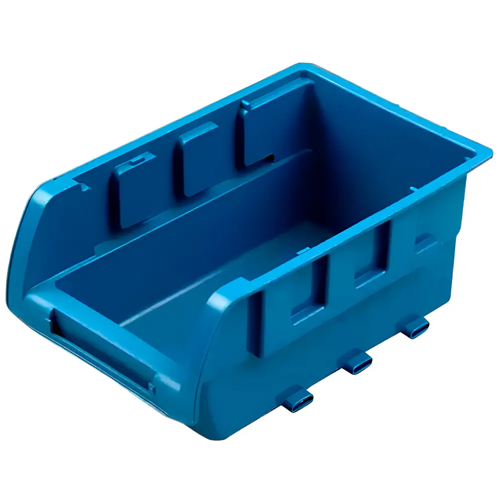 Caixa Plástica Azul Marcon Bin Nº 5 – Organização Industrial Resistente