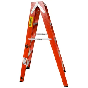Escada de Fibra Americana Duplo Acesso 1,5M 5 Degraus Esca Fort