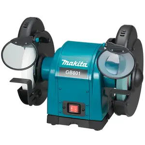 Motoesmeril de Bancada Makita GB801 3/4 HP – Potência e Precisão Profissional