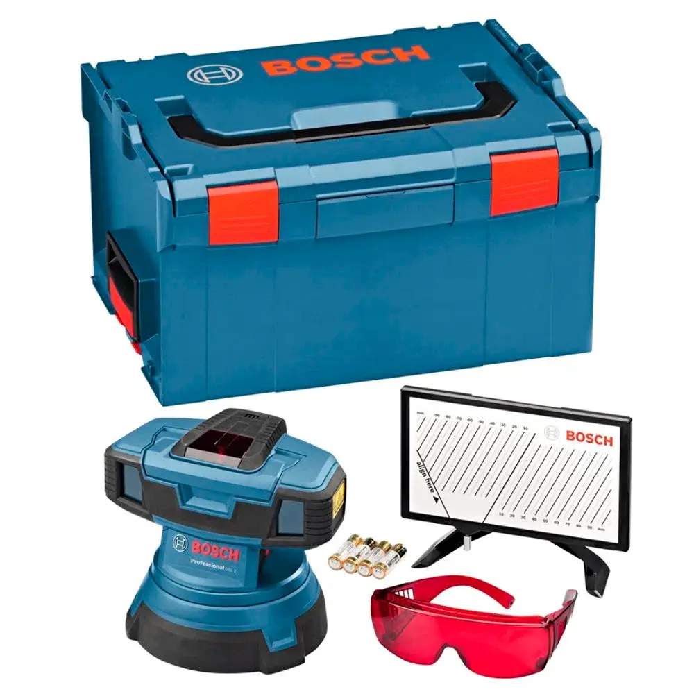 Bosch GSL 2, Nível a Laser para Verificação de Planicidade de Pisos