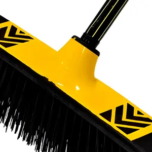 Vassourão Paraboni Cerdas Nylon Tipo Piaçava Cabo Plastificado