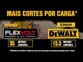 Bateria Dewalt 20v/60v MAX FlexVolt de 6.0 Ah DCB606