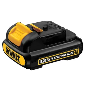 Bateria Dewalt 12v MAX Li-ion de 1.5 Ah DCB120B2
