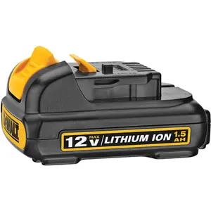 Bateria Dewalt 12v MAX Li-ion de 1.5 Ah DCB120B2