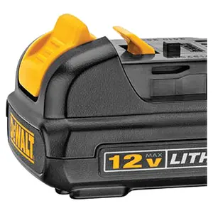 Bateria Dewalt 12v MAX Li-ion de 1.5 Ah DCB120B2