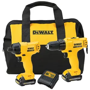 Kit Furadeira Paraf. e Parafusadeira de Impacto 12v DCK199C2-BR