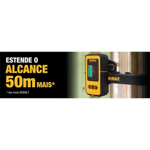Detector de Laser Para Nível Dewalt 50 Metros DW0892
