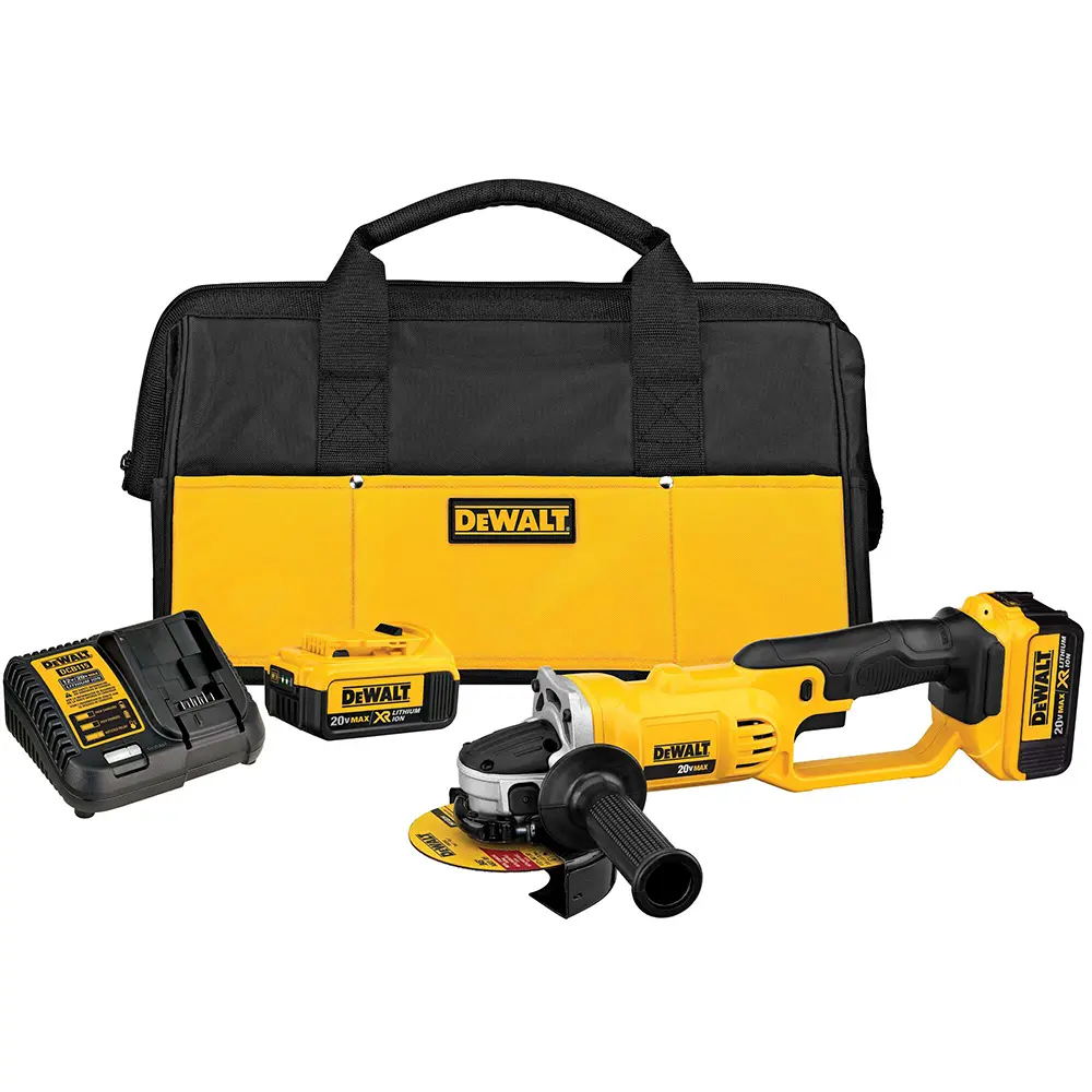 Esmerilhadeira Angular Dewalt 20v Com 2 Baterias DCG412M2-B2