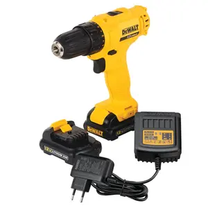 Parafusadeira e Furadeira 3/8" Dewalt 12v C/ 2 Baterias DCD700C2BR