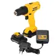 Parafusadeira e Furadeira 3/8" Dewalt 12v C/ 2 Baterias DCD700C2BR
