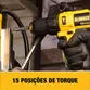 Paraf. e Furadeira de Impacto 3/8" Dewalt 12v C/ 2 Baterias DCD716D2BR