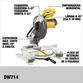 220v, Serra de Meia Esquadria 10" (254mm) Dewalt 1650w DW714