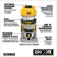 Tupia Compacta 1/4" (6.35mm) Dewalt 20v S/ Bateria DCW600B