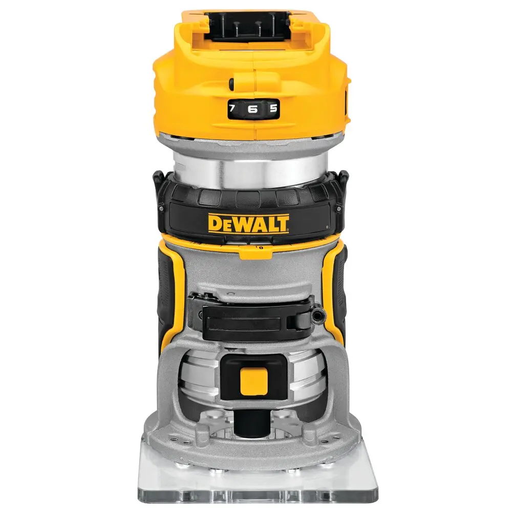 Tupia Compacta 1/4" (6.35mm) Dewalt 20v S/ Bateria DCW600B