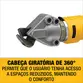 Tesoura Para Chapa 18G Dewalt 20v MAX S/ Bateria DCS496B-B3