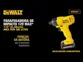 Parafusadeira de Impacto Atomic 1/4" Dewalt 20v S/ Bateria DCF850B-B3