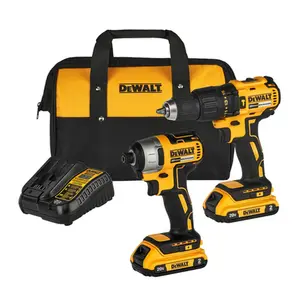 Kit Paraf. Furadeira de Impacto e Paraf. de Impacto Dewalt 20v DCK276D2-BR